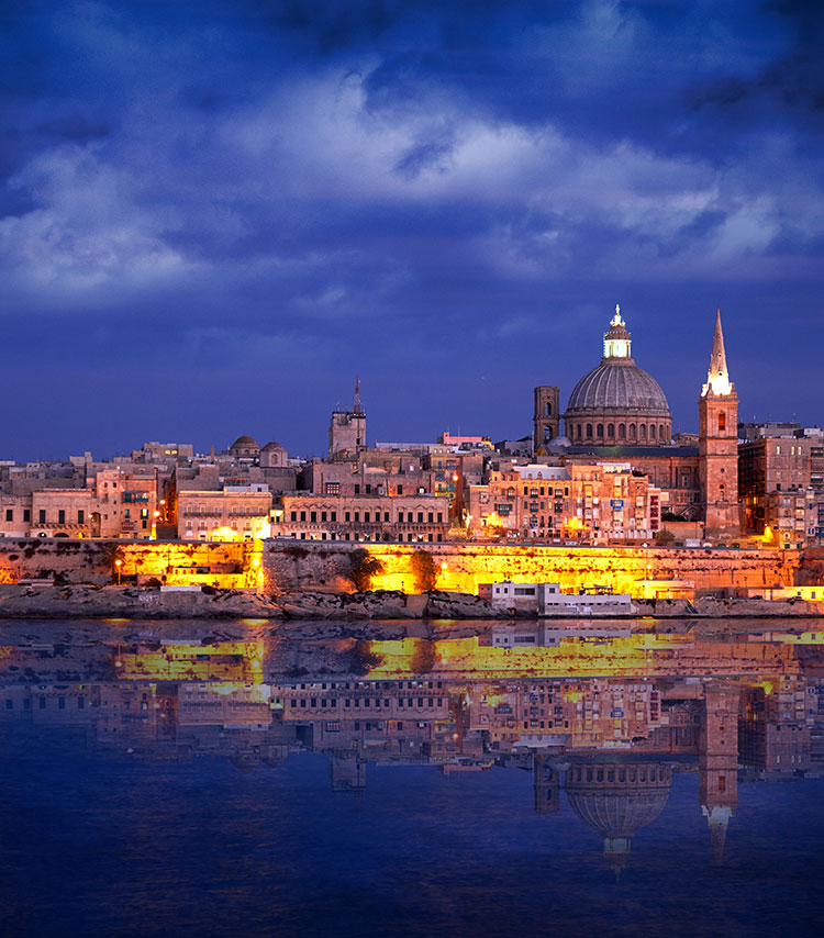 Valletta skyline
